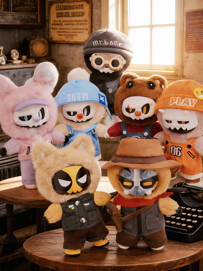 MR BONE - Plush Agent Team